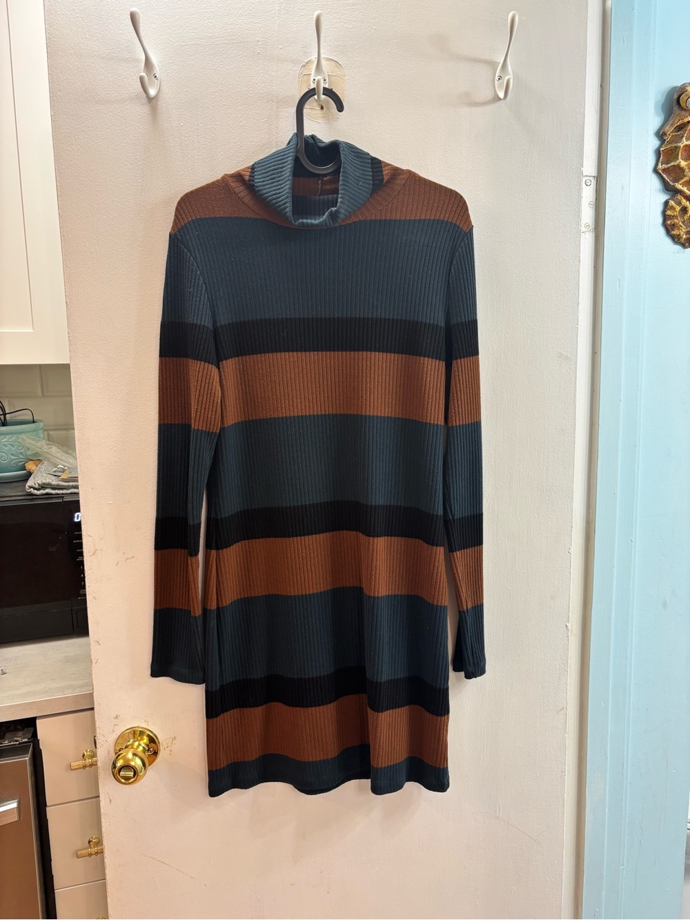 Striped Long Sleeved Dress